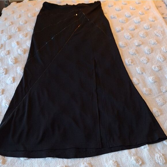 XL Nicole Bakti maxi skirt rhinestone detail, party night - Picture 11 of 16